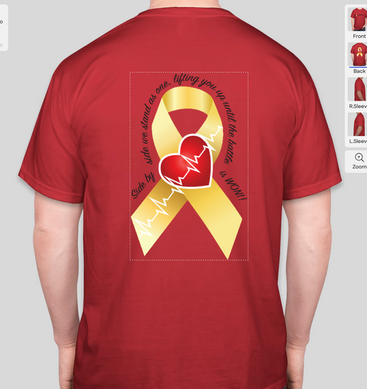 Heart 4 Kids Cancer Shirt