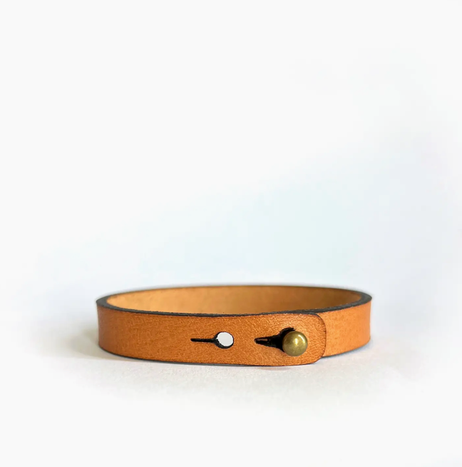 Scripture Leather Bracelet